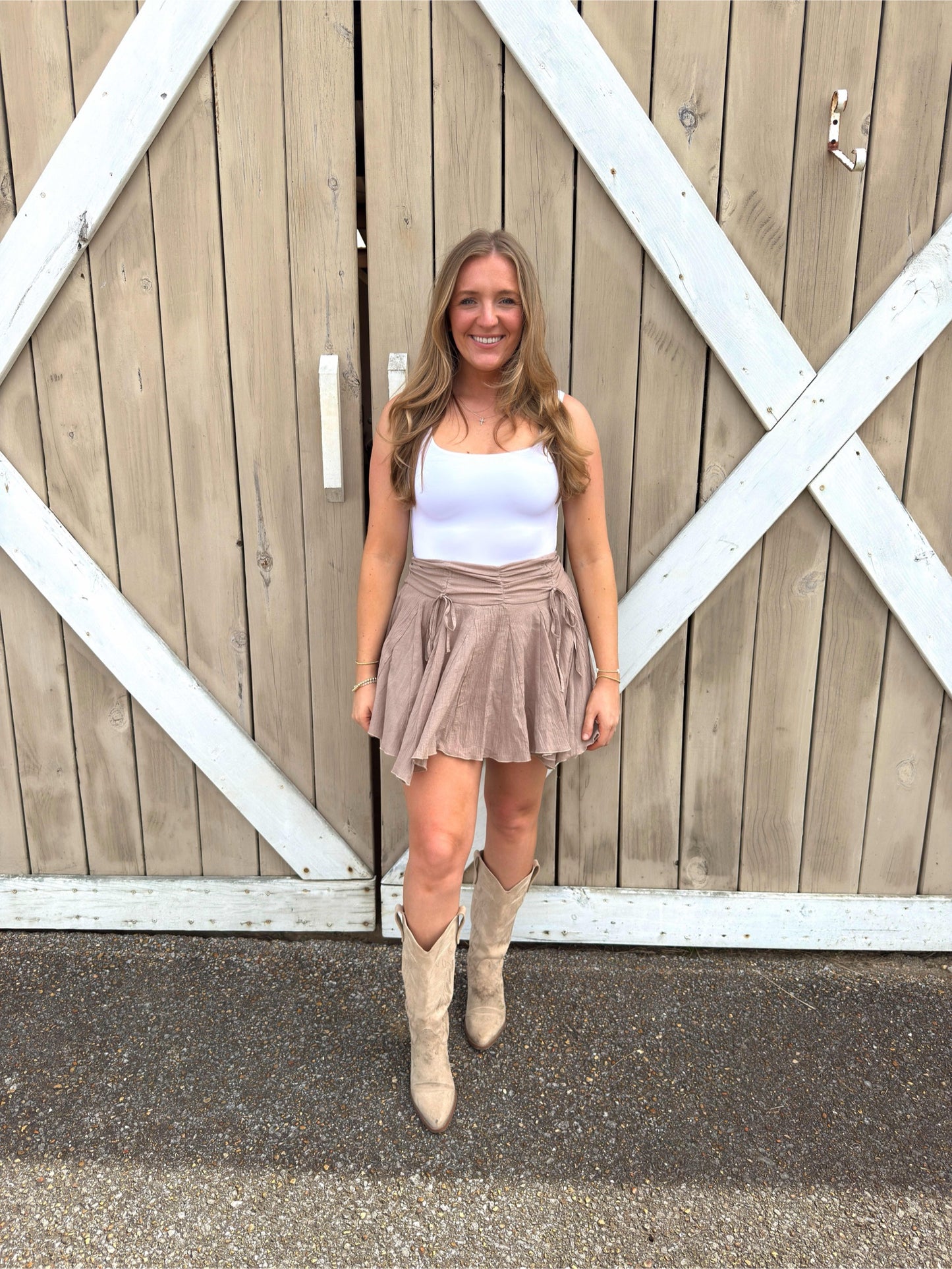 Callie Square Neck Lined Bodysuit