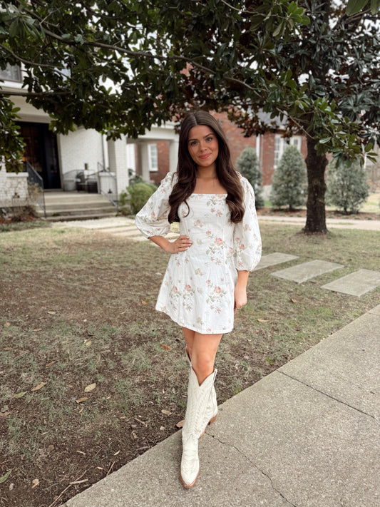 Macy Floral Mini Dress