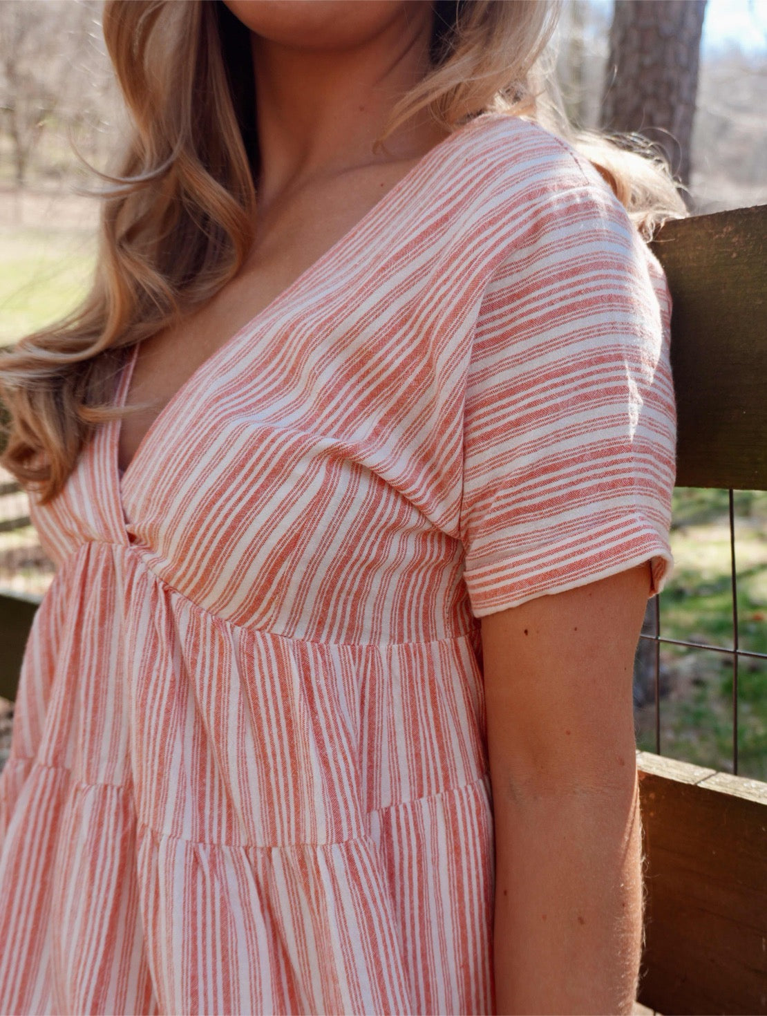 Clementine Striped Dress