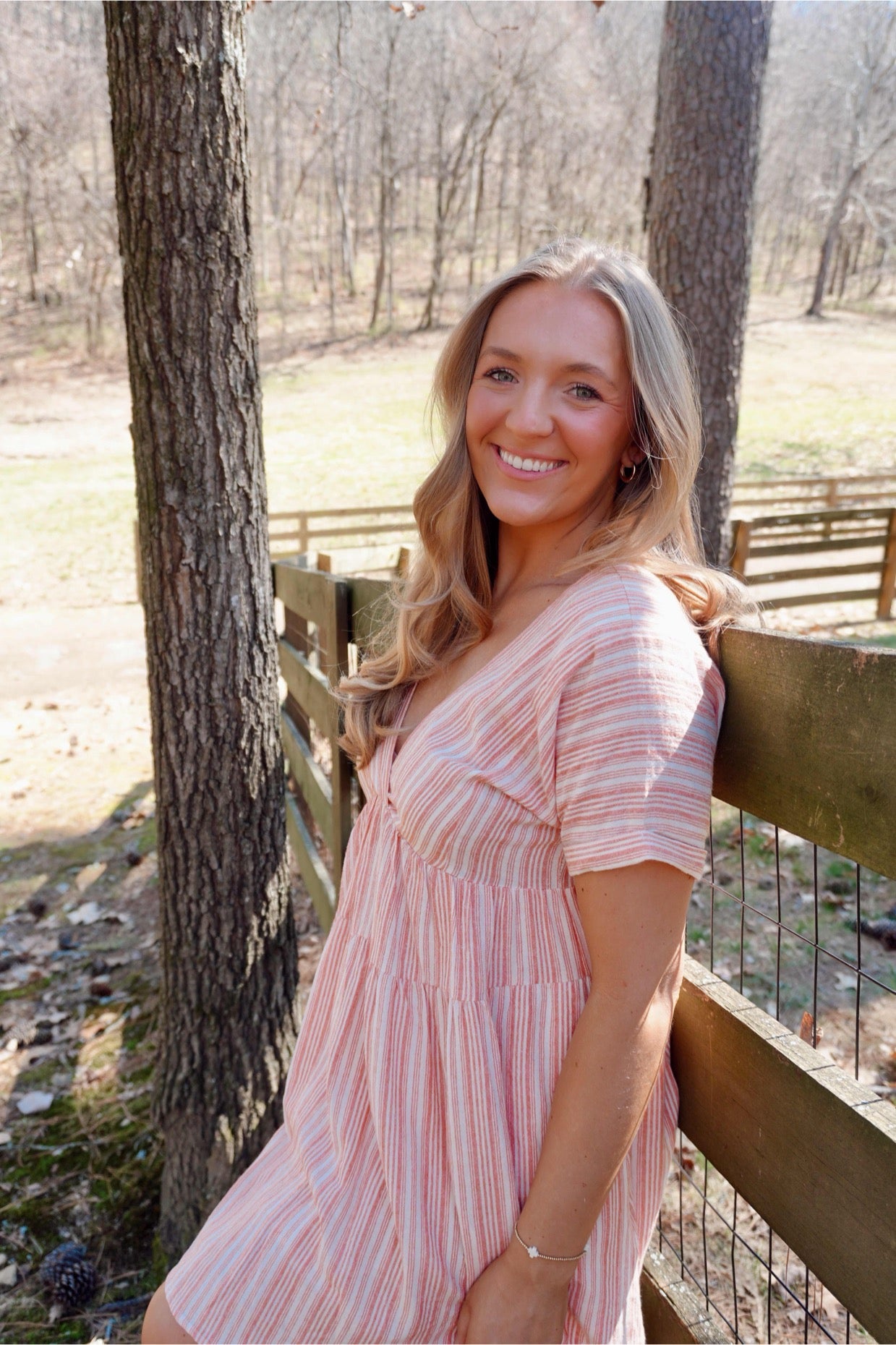 Clementine Striped Dress