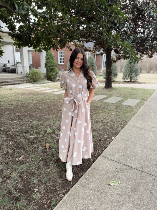 Lucy Polka Dot Dress